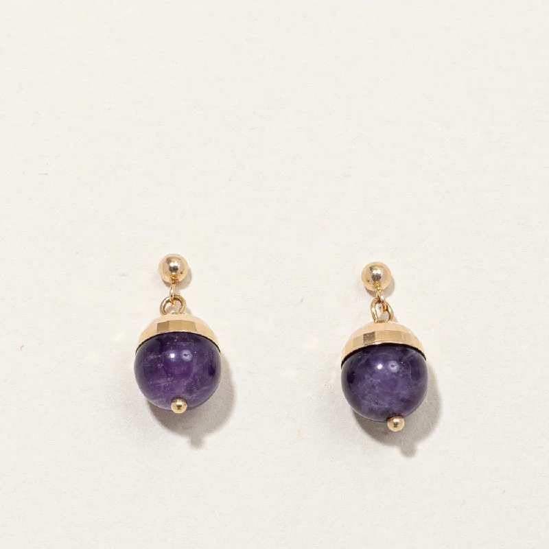 Buy More, Save More On Stunning Jewelry Designs Amethyst Drop Earrings | 5.00ctw |