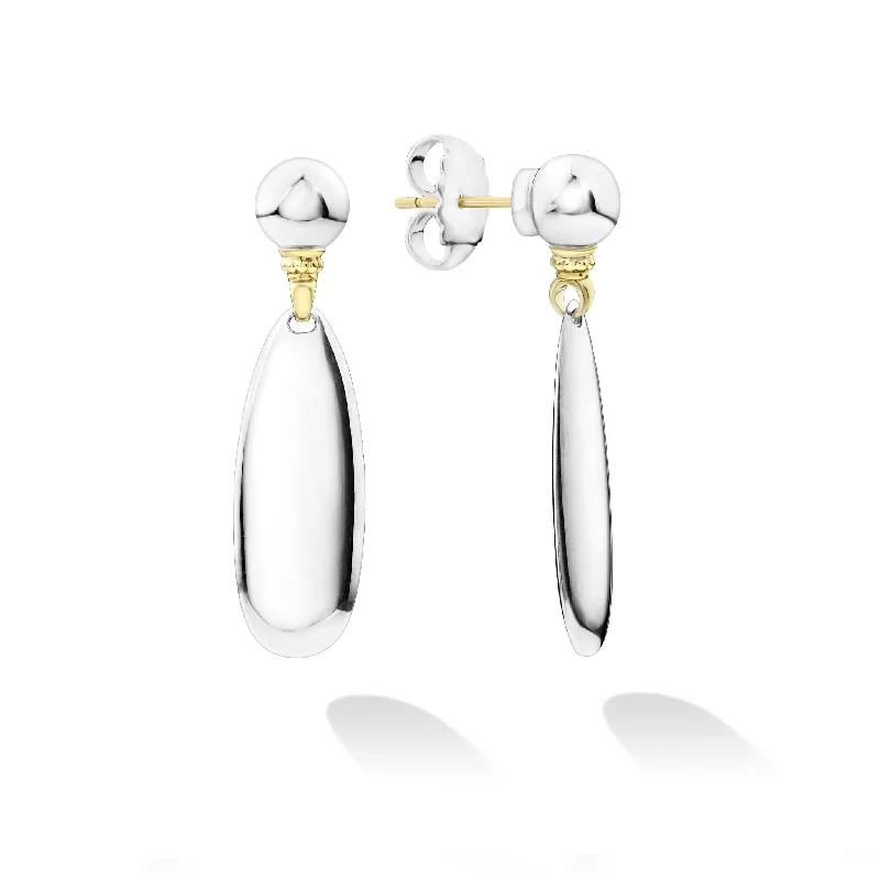 Don't Miss Out – Shop Elegant Jewelry For Less Beloved Smooth Silver Drop Earrings