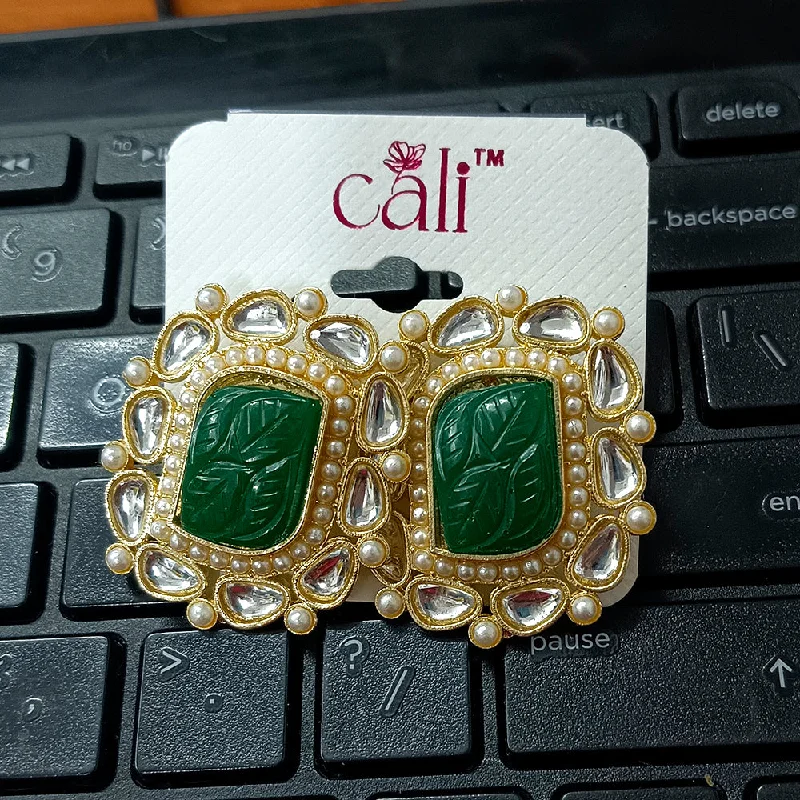 Handcrafted Jewelry Sale – Unique Designs At Low Prices Bhavi Jewels Gold Plated Kundan Stone Stud Earrings Handcrafted Jewelry Sale – Unique Designs At Low Prices Bhavi Jewels Gold Plated Kundan Stone Stud Earrings