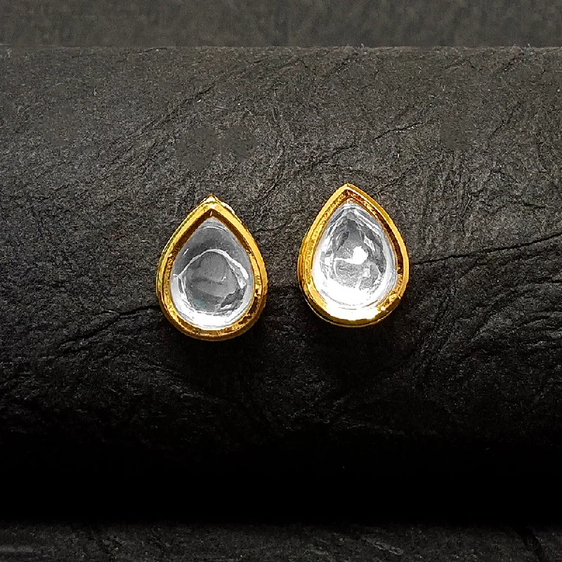 Luxury Jewelry At Unbeatable Discounts Bhavi Jewels Gold Plated Stud Earrings