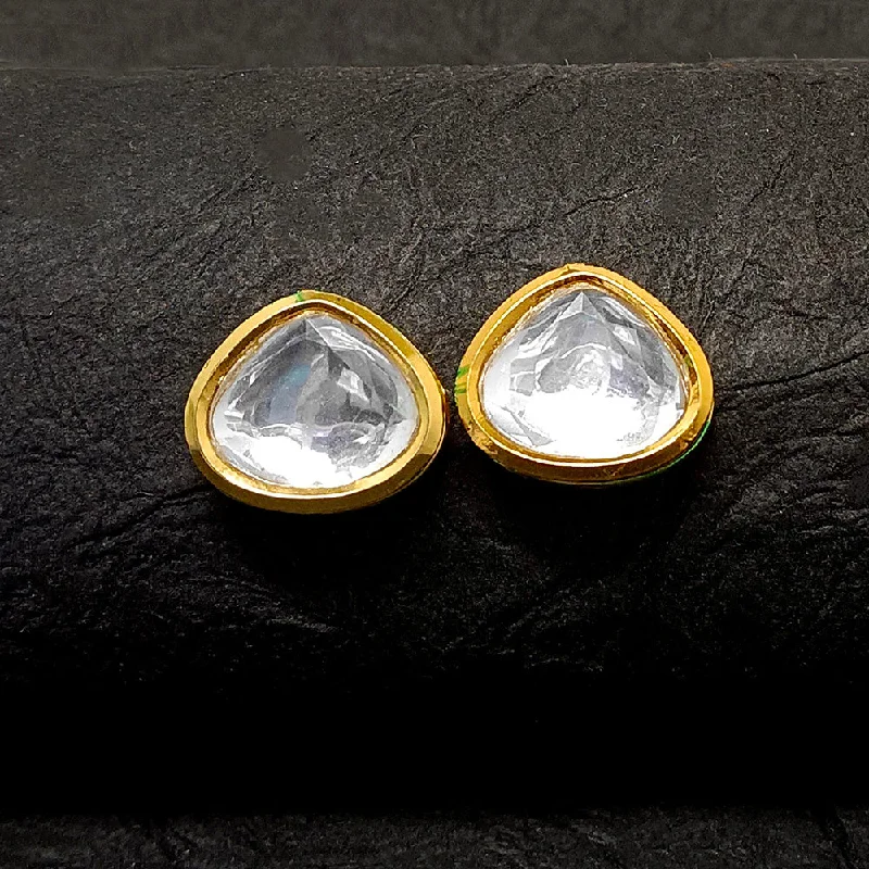 Shop Stylish Jewelry Now And Save Big Bhavi Jewels Gold Plated Stud Earrings