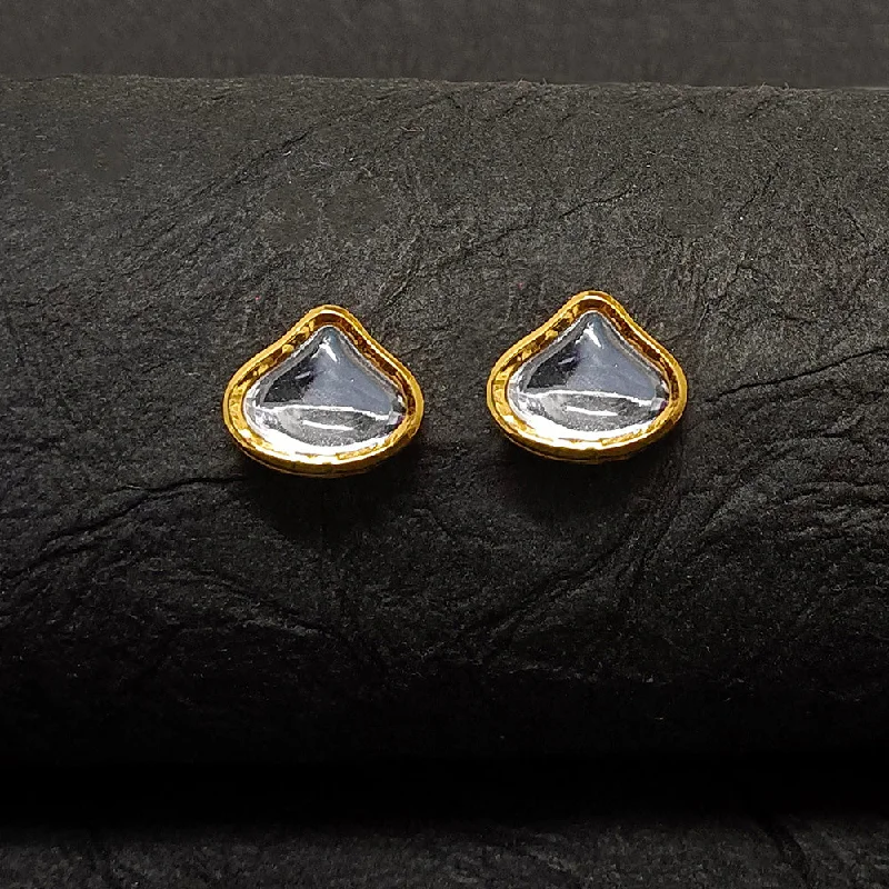 Discounted Jewelry For A Glamorous Look Bhavi Jewels Gold Plated Stud Earrings