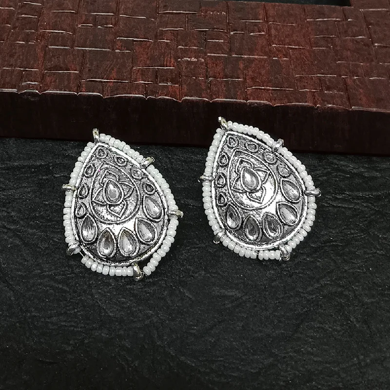 Huge Markdowns On Premium Jewelry Styles Bhavi Jewels Oxidised Plated Stud Earrings