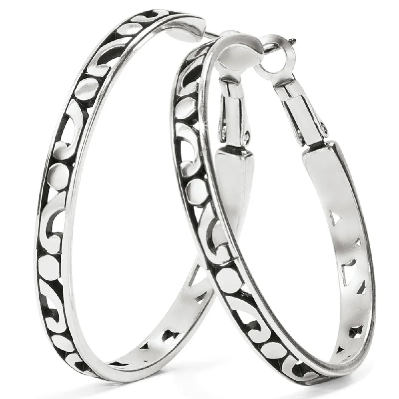 Your Perfect Accessory At The Perfect Price Brighton Contempo Large Hoop Earrings