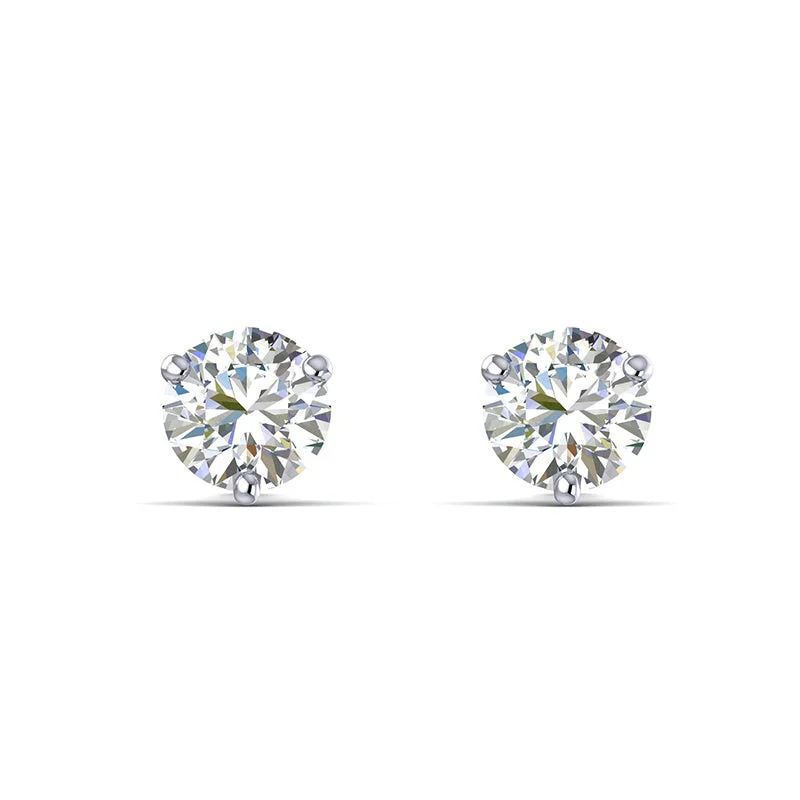 Luxury Jewelry Without The Luxury Price Tag Fey & Co Exclusive  Lab Grown 1ct twt Diamond Stud Earring