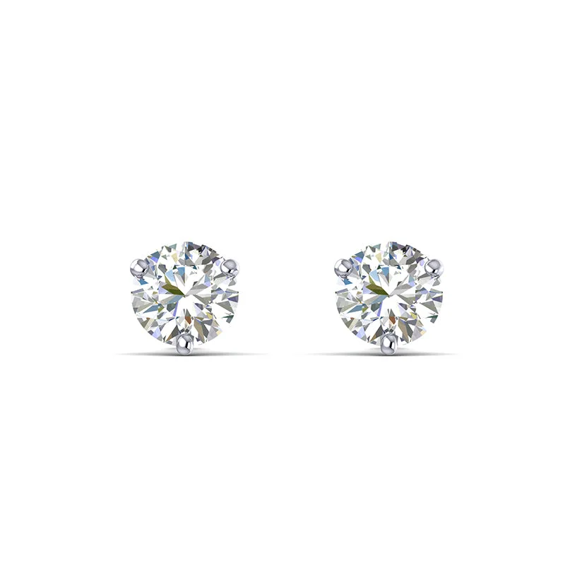 Upgrade Your Jewelry Collection For Less Fey & Co Exclusive  Lab Grown .75ct twt Diamond Stud Earring