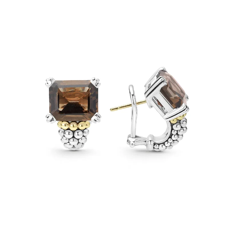 Shine In Style – Shop Jewelry Discounts Today Glacier Smokey Quartz Huggie Earring