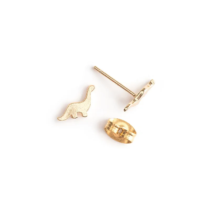 Limited-Time Jewelry Sale – Elegant Styles At Less Gold Dinosaur Stud Earrings
