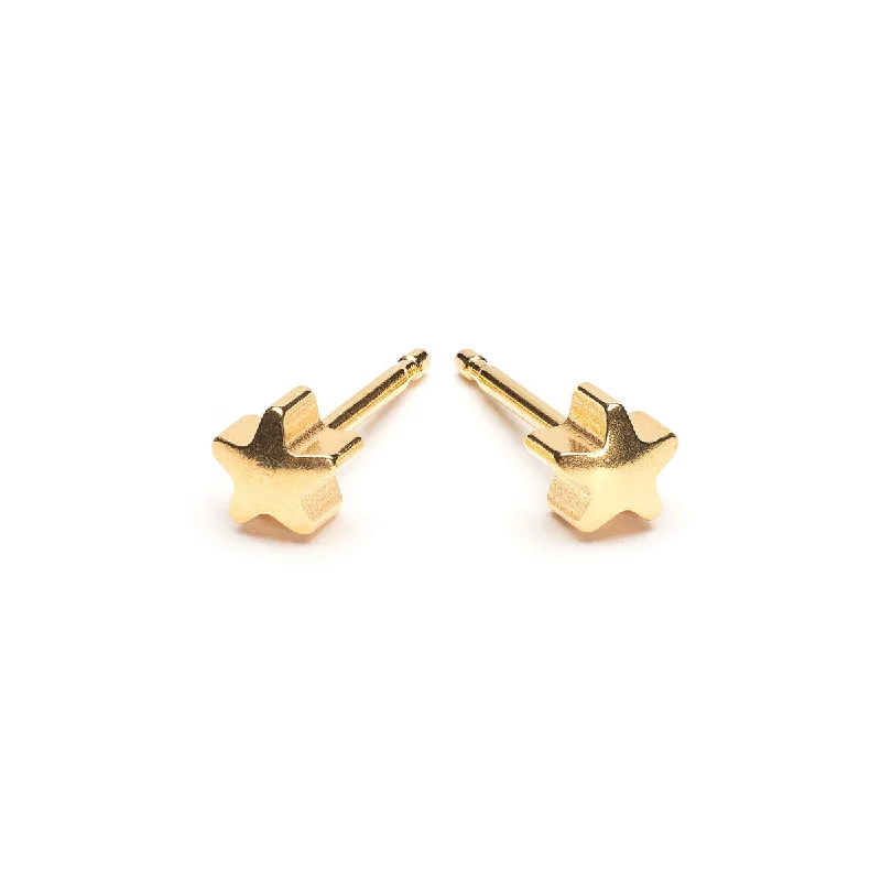 Unmissable Discounts On Timeless Jewelry Pieces Gold Plated Star Stud Earrings