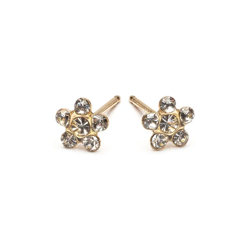 Get Your Favorite Jewelry At The Best Price 14k Yellow Gold Stud Earrings White Daisy Get Your Favorite Jewelry At The Best Price 14k Yellow Gold Stud Earrings White Daisy
