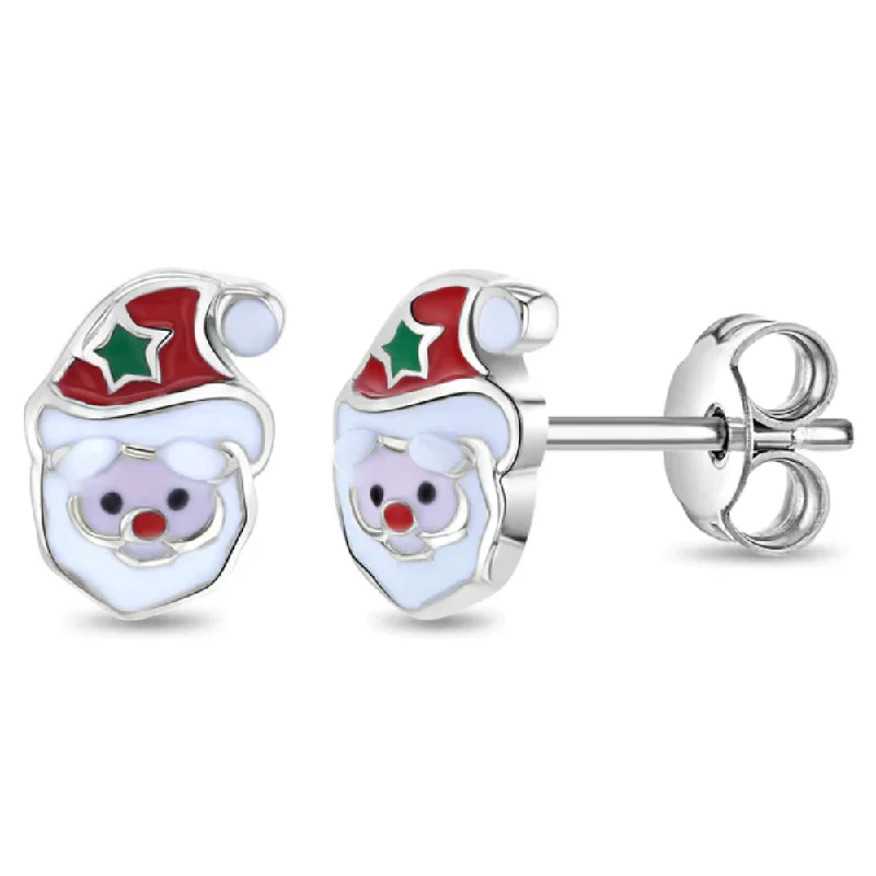 Buy More, Save More On Stunning Jewelry Pieces Jolly Christmas Santa Girls Earrings