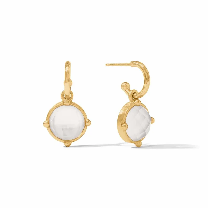High-End Sparkle, Low-End Prices – Jewelry Sale Live Julie Vos Honeybee Hoop & Charm Earring