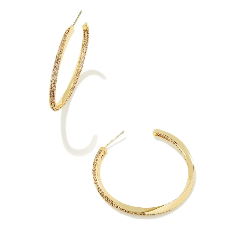 Big Discounts On Elegant Jewelry Collections Kendra Scott Ella Hoop Earrings