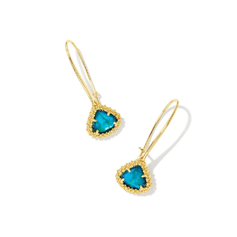 Limited-Stock Jewelry Sale – Once It's Gone, It's Gone Kendra Scott Framed Kendall Gold Wire Drop Earrings