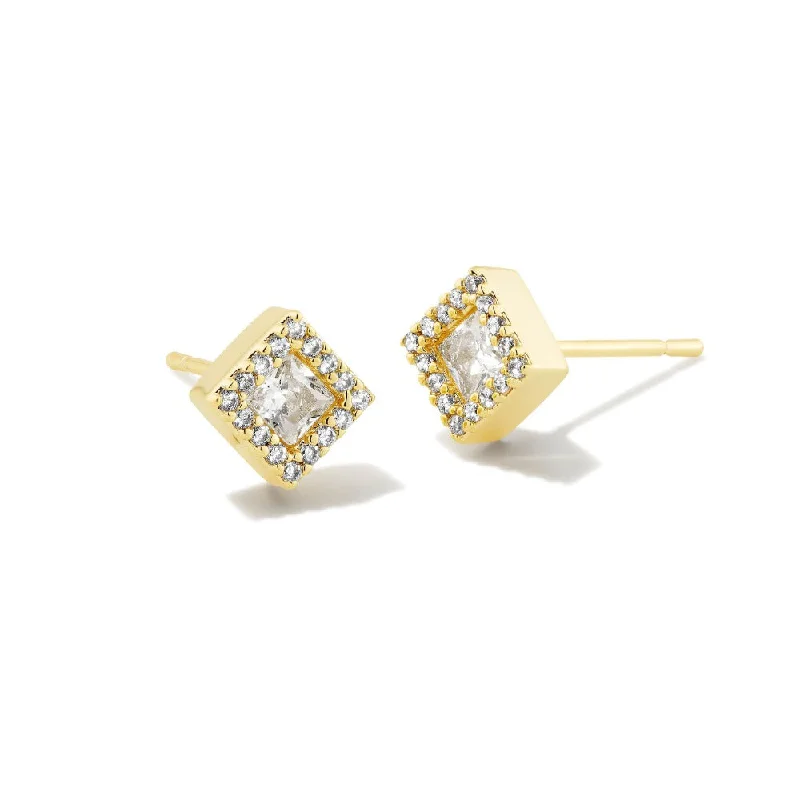 Bestselling Jewelry At Special Promotional Rates Kendra Scott Gracie Stud Earring-White CZ Bestselling Jewelry At Special Promotional Rates Kendra Scott Gracie Stud Earring-White CZ