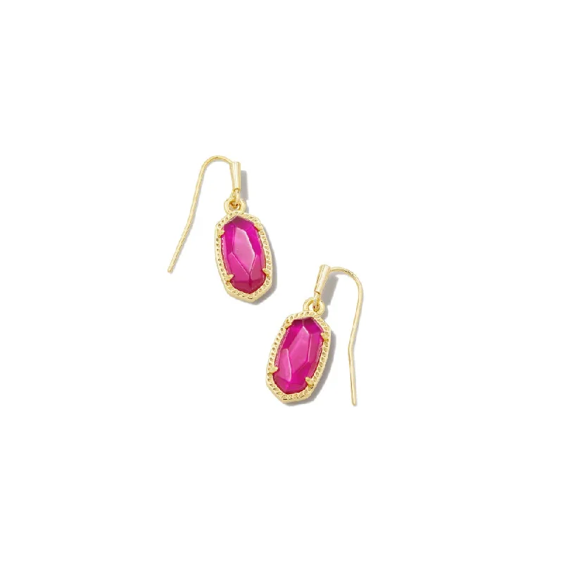 Trendy Minimalist Jewelry For Everyday Wear Kendra Scott Lee Gold Drop Earrings in Azalea Illusion Trendy Minimalist Jewelry For Everyday Wear Kendra Scott Lee Gold Drop Earrings in Azalea Illusion