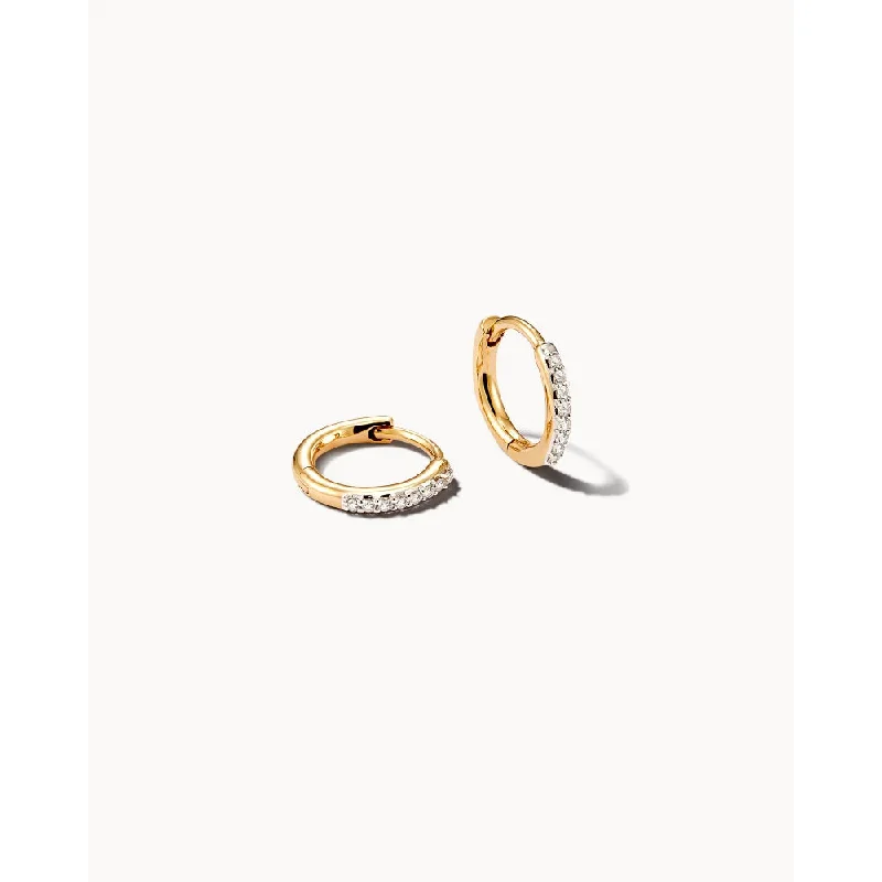 Exclusive Jewelry Sale – Limited-Time Discounts Kendra Scott Mila 14k Yellow Gold Huggie Earrings in White Diamond Exclusive Jewelry Sale – Limited-Time Discounts Kendra Scott Mila 14k Yellow Gold Huggie Earrings in White Diamond