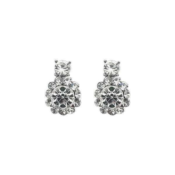 Jewelry Clearance Event – Stock Up Before It's Over Kriaa Austrian Stone Silver Plated Stud Earrings - 1313811 Jewelry Clearance Event – Stock Up Before It's Over Kriaa Austrian Stone Silver Plated Stud Earrings - 1313811