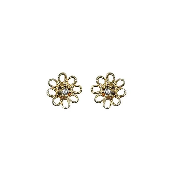 Seasonal Jewelry Clearance – Best Styles At The Lowest Prices Kriaa Gold Plated Austrian Stone Stud Earrings - 2105443