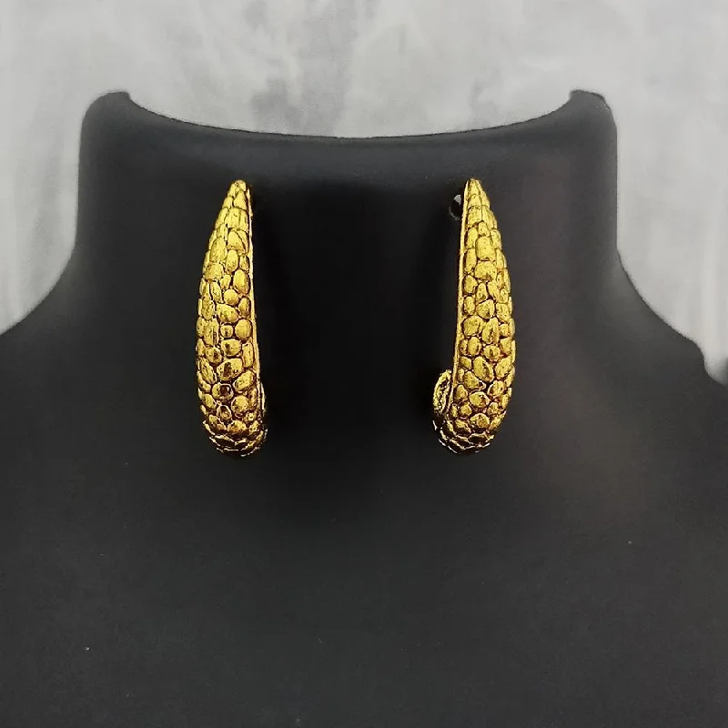 Don't Miss Our Biggest Jewelry Sale Of The Season Kriaa Gold Plated Stud Earrings  - 1307921A