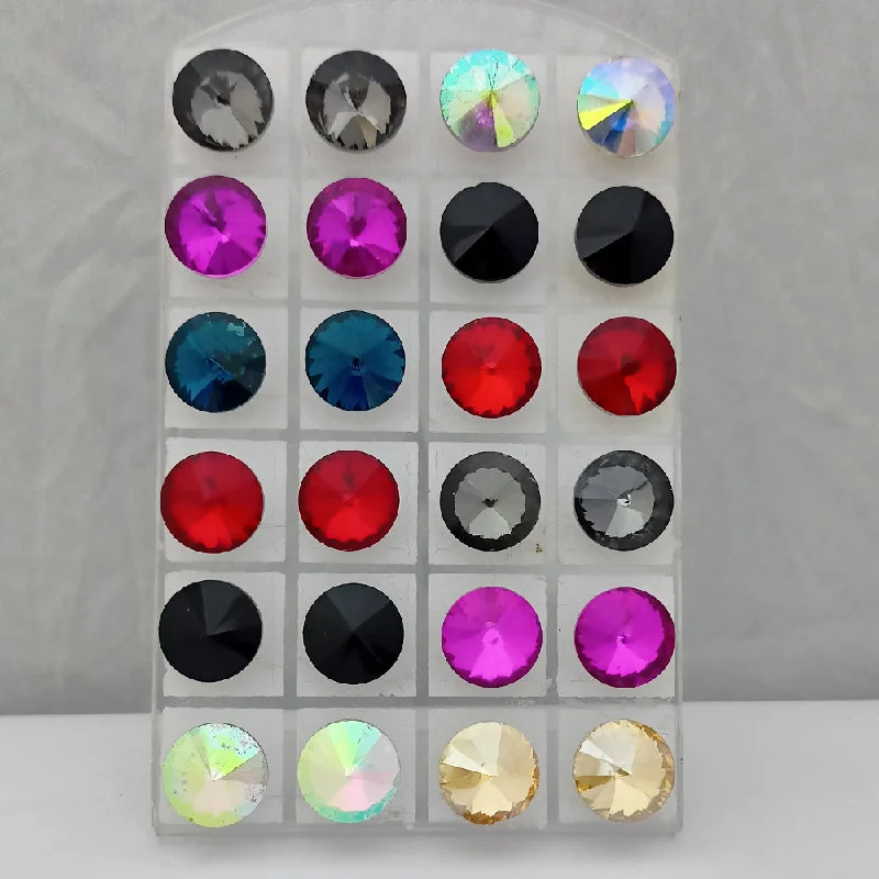 Jewelry Clearance Event – Last Chance For Stunning Deals Kriaa Set of 12 Pairs Crystal Stone Stud Earrings Combo Jewelry Clearance Event – Last Chance For Stunning Deals Kriaa Set of 12 Pairs Crystal Stone Stud Earrings Combo