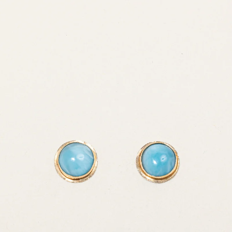 High-Quality Jewelry At A Fraction Of The Cost Larimar Earrings | 2.50ctw |