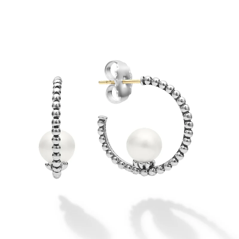 Limited-Stock Jewelry Sale – Shop Before It's Gone Luna Pearl Hoop Earring