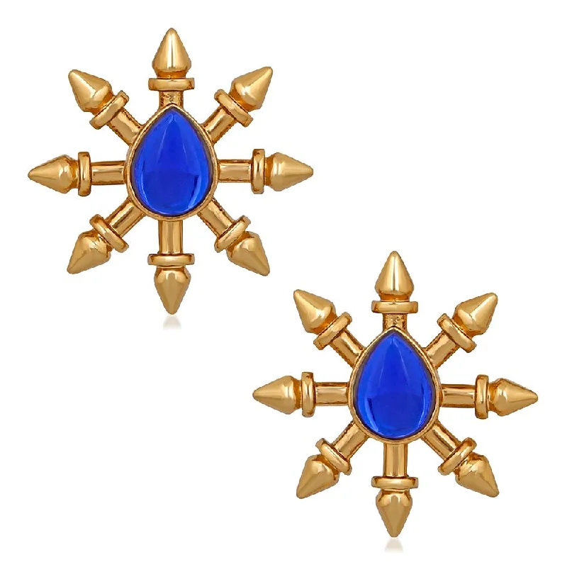 Your Perfect Accessory Now At The Best Price Mahi Gold Plated Exclusive Designer Love Stud Earrings with crystal stones for girls and women Your Perfect Accessory Now At The Best Price Mahi Gold Plated Exclusive Designer Love Stud Earrings with crystal stones for girls and women