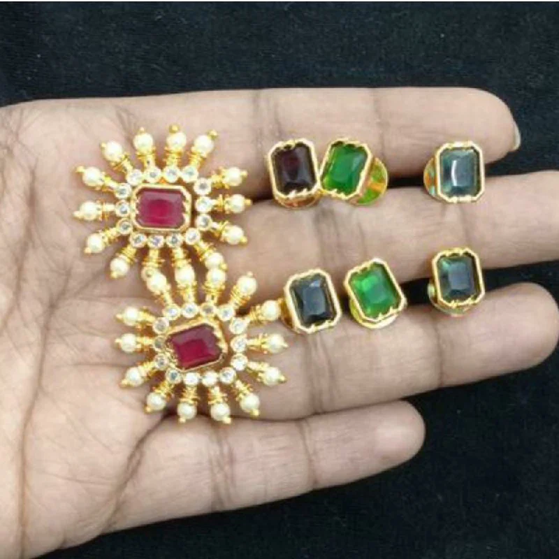Premium Jewelry Now Available At Special Discounts Manisha Jewellery Austrian Stone Changeable Stud Earrings Premium Jewelry Now Available At Special Discounts Manisha Jewellery Austrian Stone Changeable Stud Earrings