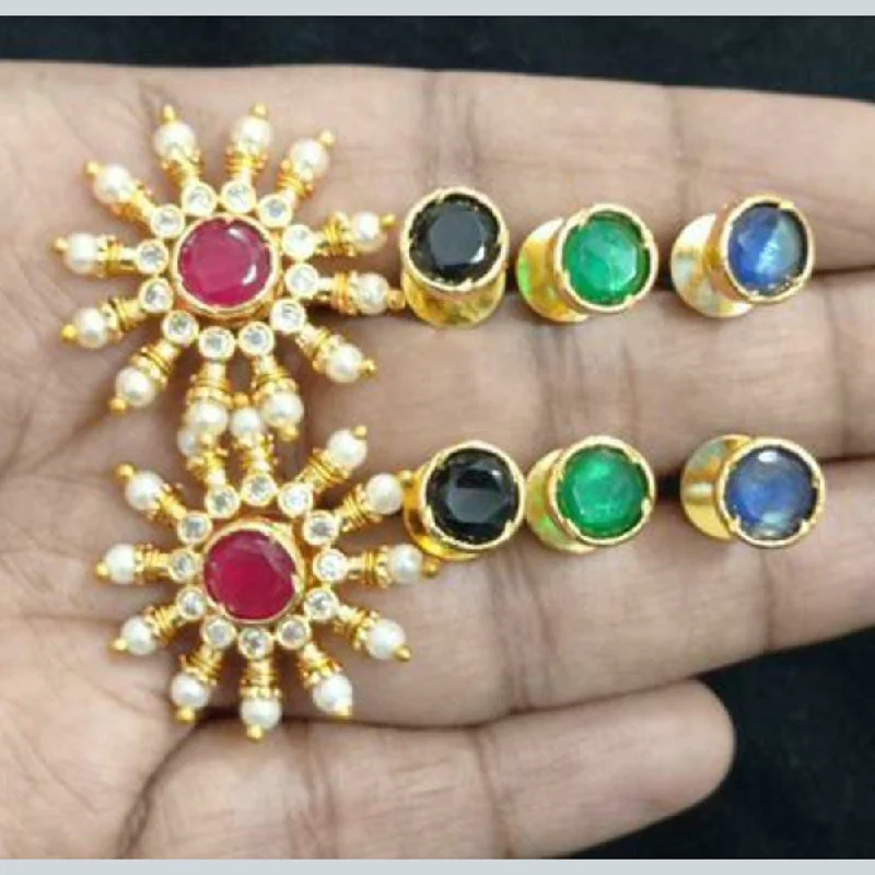 Seasonal Jewelry Deals – Elevate Your Style Manisha Jewellery Austrian Stone Changeable Stud Earrings Seasonal Jewelry Deals – Elevate Your Style Manisha Jewellery Austrian Stone Changeable Stud Earrings