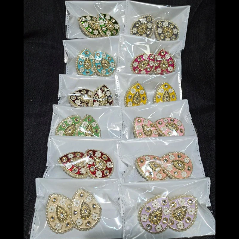 Your Dream Jewelry At Dream Prices Manisha Jewellery Kundan Stone Stud Earrings