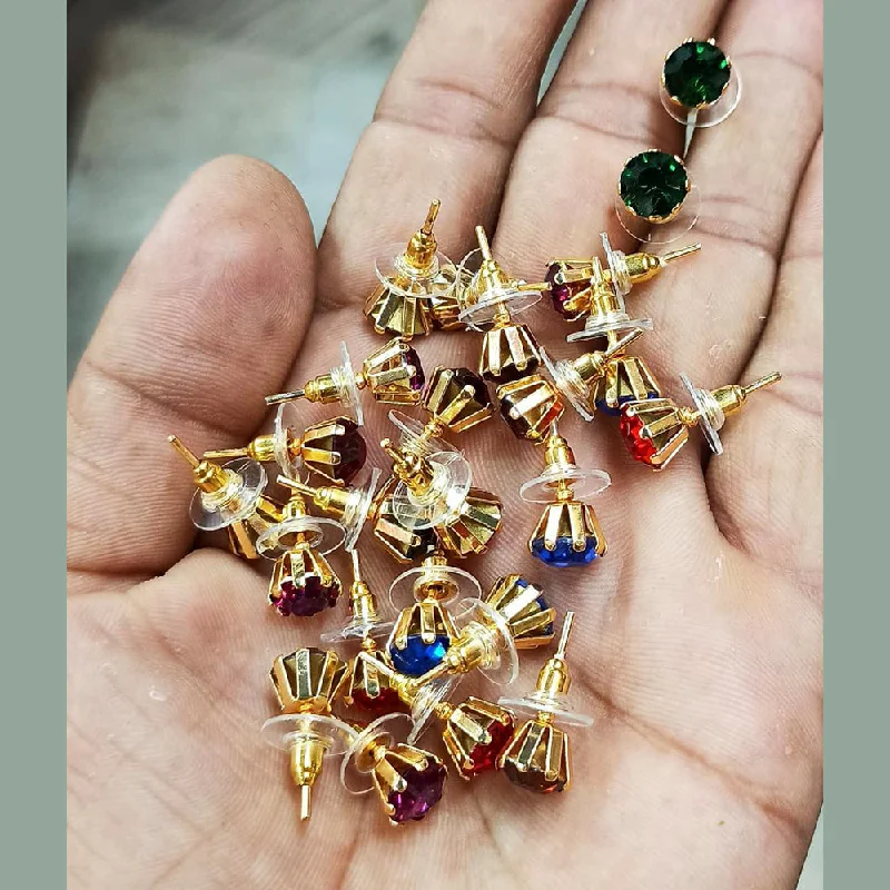 Flash Jewelry Sale – Get Stunning Pieces At Low Prices Manisha Jewellery Set Of 12 Gold Plated Stud Earrings Combo Flash Jewelry Sale – Get Stunning Pieces At Low Prices Manisha Jewellery Set Of 12 Gold Plated Stud Earrings Combo