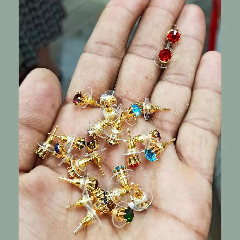 Get Your Favorite Jewelry At The Best Price Manisha Jewellery Set Of 12 Gold Plated Stud Earrings Combo Get Your Favorite Jewelry At The Best Price Manisha Jewellery Set Of 12 Gold Plated Stud Earrings Combo