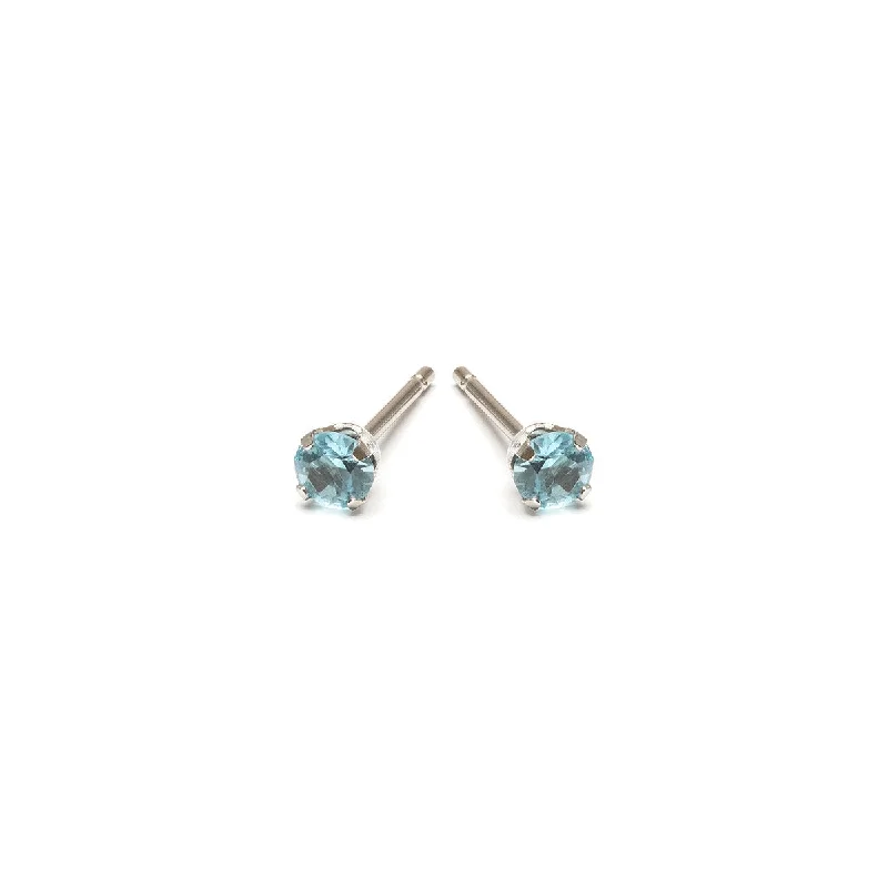 Buy More, Save More On Stunning Jewelry Designs March Birthstone Stainless Steel Stud Earrings Buy More, Save More On Stunning Jewelry Designs March Birthstone Stainless Steel Stud Earrings