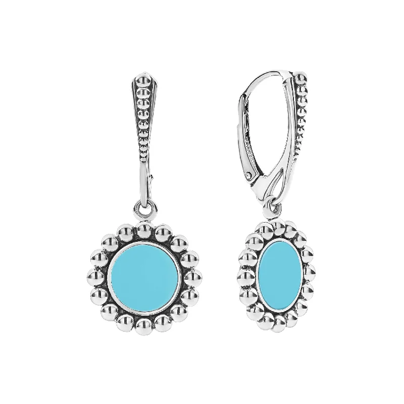 Premium Jewelry At Special Low Prices For A Limited Time Maya Small Ceramic Circle Drop Earrings