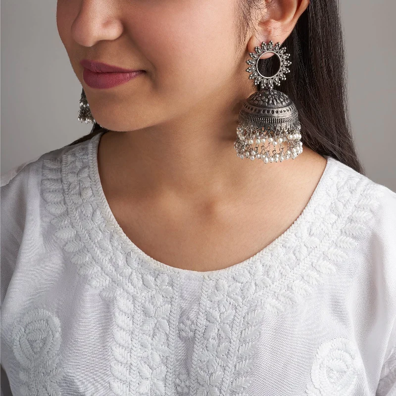 Limited-Time Jewelry Sale – Don't Miss Out On Dazzling Discounts Nupur Silver Oxidised Earring Limited-Time Jewelry Sale – Don't Miss Out On Dazzling Discounts Nupur Silver Oxidised Earring