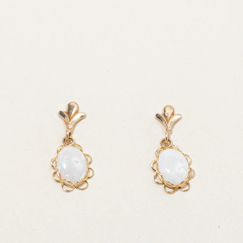 Shop High-Quality Jewelry At Jaw-Dropping Discounts Opal Drop Earrings | 1.20ctw |