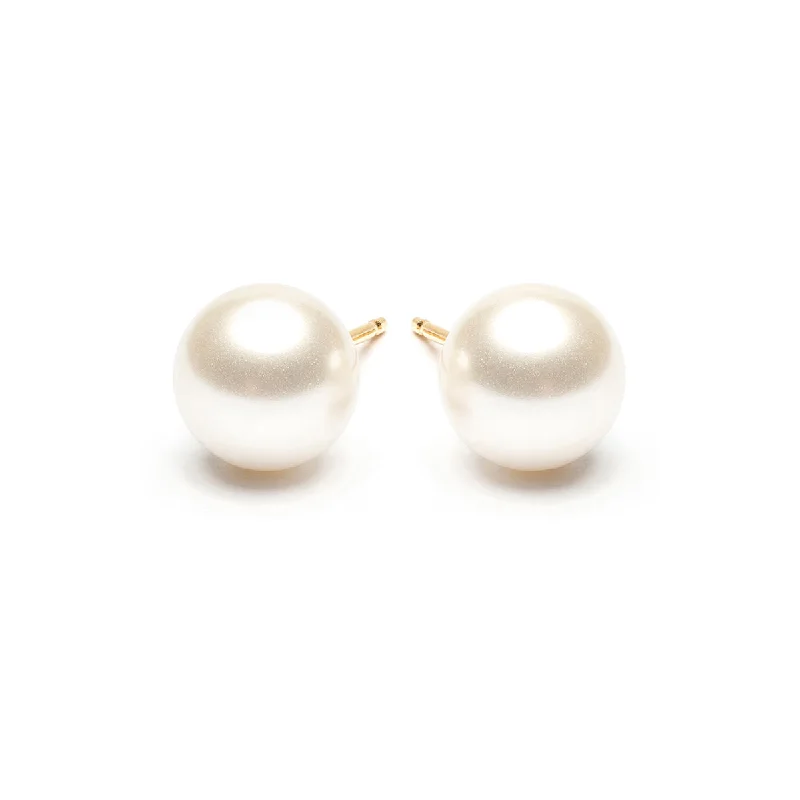 Exclusive Jewelry Sale Event – Shop Now Pearl Stud Earrings 8mm Gold Plated