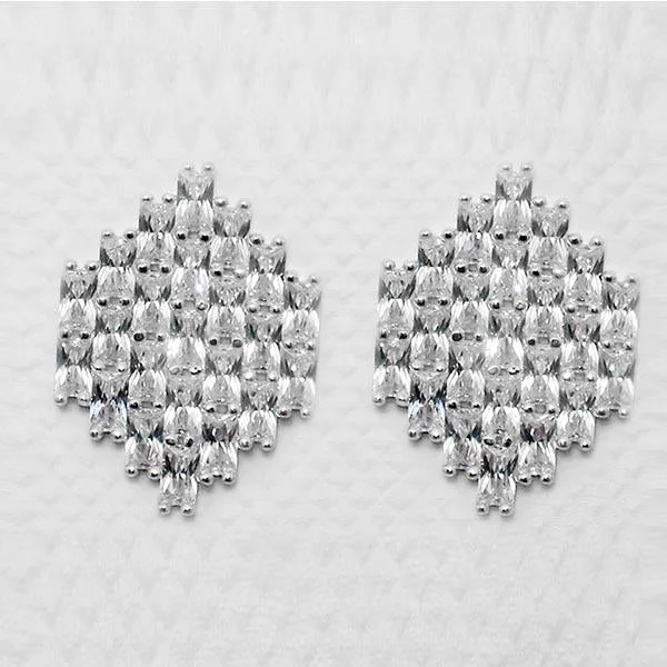 Luxury Jewelry At Budget-Friendly Prices – Grab Yours Now Romance Brass Cubic Zirconia Stud Earrings - 1308034 Luxury Jewelry At Budget-Friendly Prices – Grab Yours Now Romance Brass Cubic Zirconia Stud Earrings - 1308034