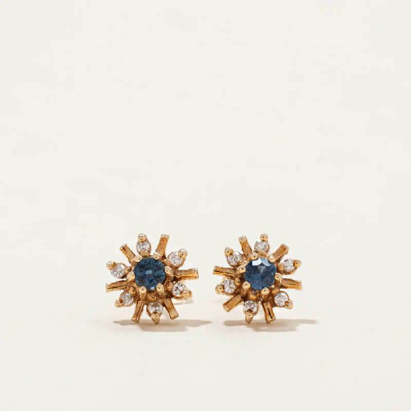 Affordable Glamour – Must-Have Jewelry At Special Rates Sapphire & Diamond Earrings | 0.26ctw, 0.10ctw | Affordable Glamour – Must-Have Jewelry At Special Rates Sapphire & Diamond Earrings | 0.26ctw, 0.10ctw |
