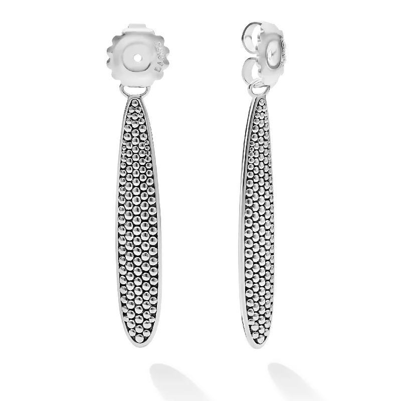 Must-Have Jewelry At Unbelievable Discounts Signature Caviar Large Caviar Drop Earring Backs