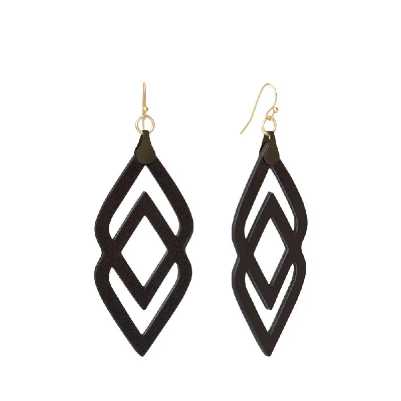 Your Dream Jewelry At Dream Prices Spartina Deco Drama Leather Earrings