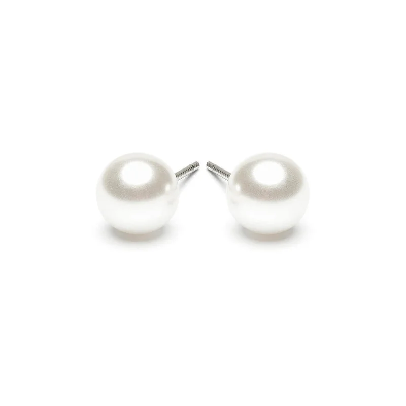 Dazzle With Discounts – Shop Jewelry On Sale White Pearl 7mm Stud Earrings
