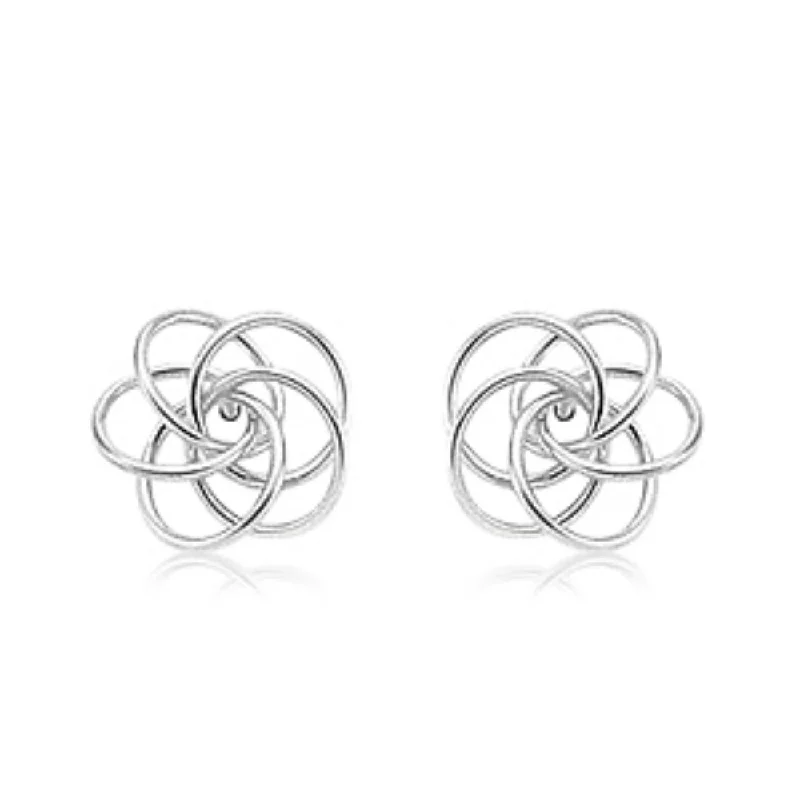 Seasonal Jewelry Sale – Upgrade Your Style Today Sterling Silver Love Knot Studs