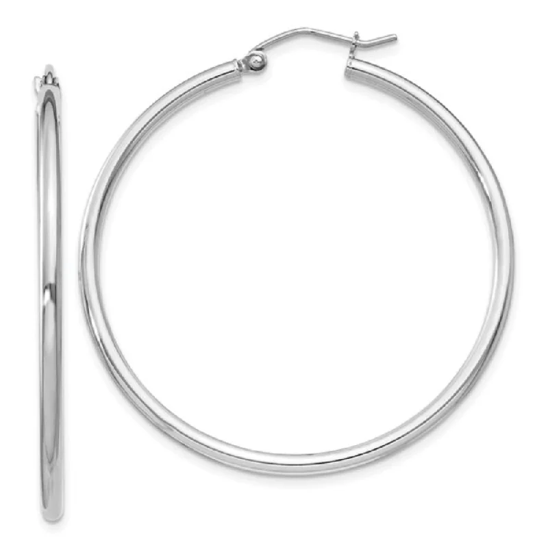Timeless Elegance Now At Special Discounts Sterling Silver Round Hoop Earrings
