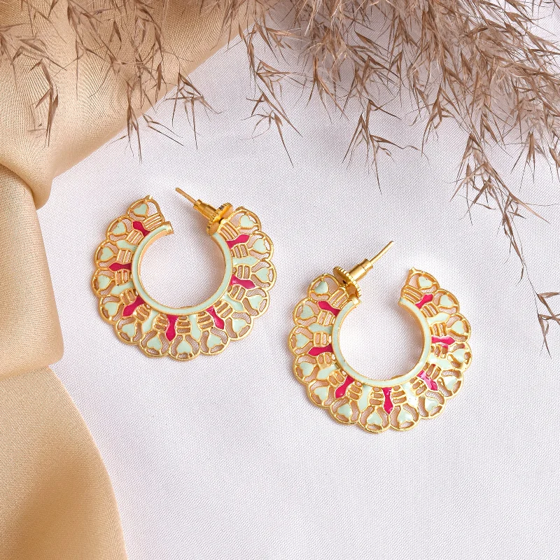 Last Chance To Shop High-End Jewelry At Markdown Prices Teejh Aamani Light Green Earrings