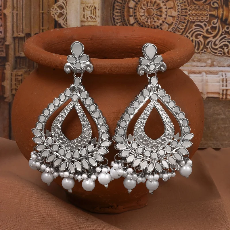 Personalized Jewelry Sale – Unique Pieces At Great Prices Teejh Adyaa Silver Oxidised Earring