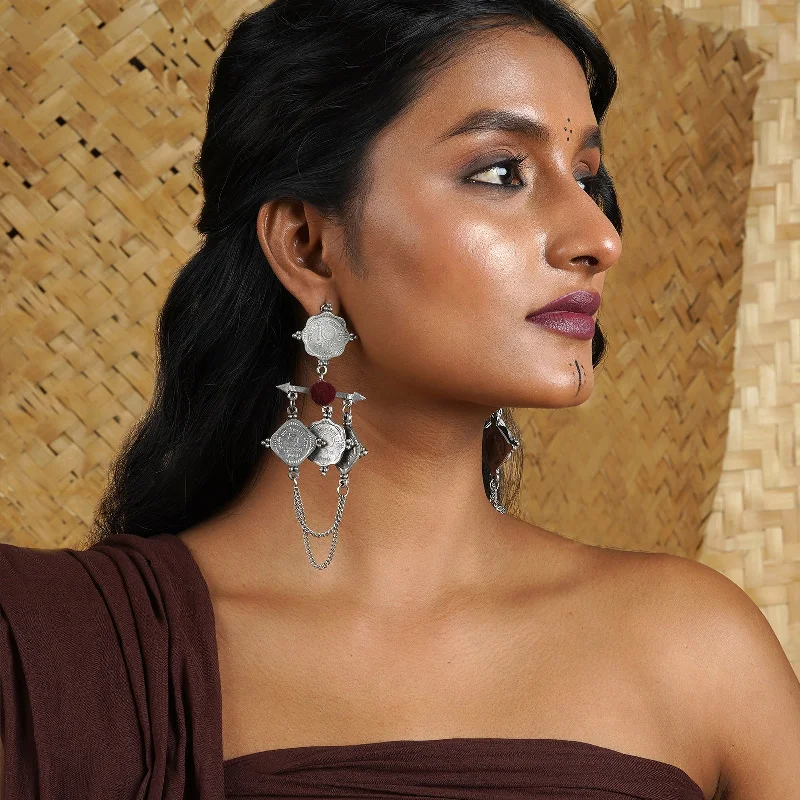 Luxury Jewelry At Unbeatable Discounts Teejh Ashwa Coin Earring