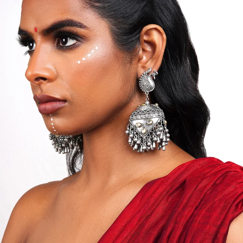 Beautiful Jewelry, Breathtaking Discounts – Hurry In Teejh Morika Oxidised Earrings