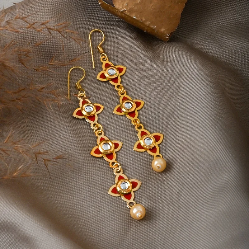 Huge Savings On Timeless Jewelry Collections Teejh Tvarita Red Gold Earring